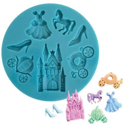 Cake Craft - Silicone Mould - Princess By Midnight Silicone Moulds The Cooks Kitchen 