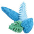 Cake Craft - Silicone Mould - Mini Assorted Palm Fans Silicone Moulds The Cooks Kitchen 