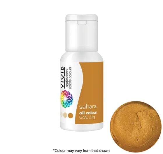 Vivid Sahara Oil Colour Food Colouring The Cooks Kitchen 