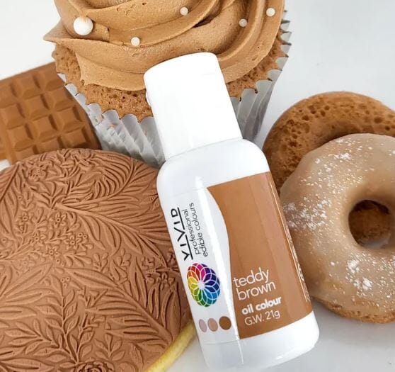 Vivid Teddy Brown Oil Colour Food Colouring The Cooks Kitchen 