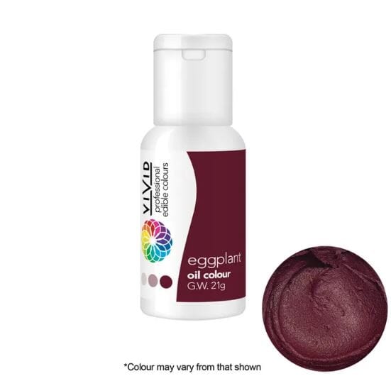 Vivid Eggplant Oil Colour Food Colouring The Cooks Kitchen 