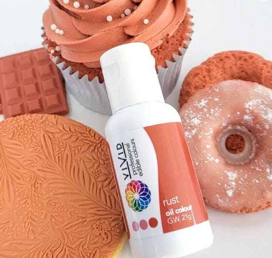 Vivid Rust Oil Colour Food Colouring The Cooks Kitchen 