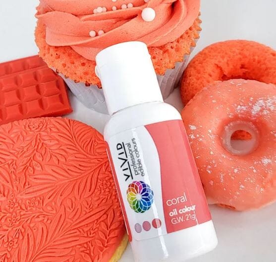Vivid Coral Oil Colour Food Colouring The Cooks Kitchen 
