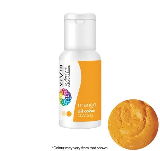 Vivid Mango Oil Colour Food Colouring The Cooks Kitchen 