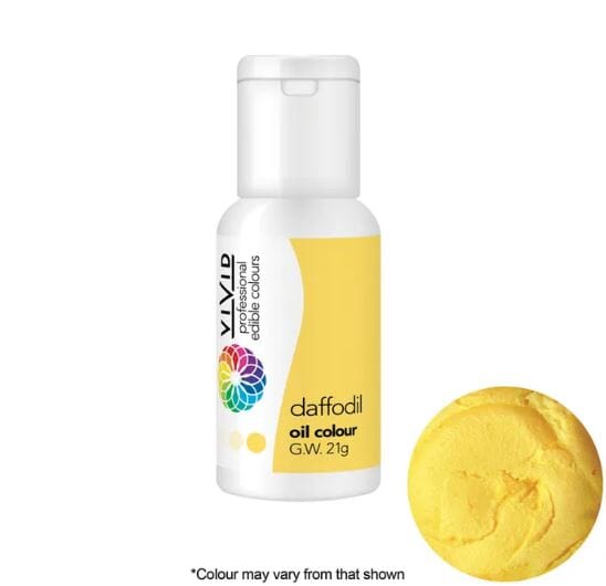 Vivid Daffodil Oil Colour Food Colouring The Cooks Kitchen 