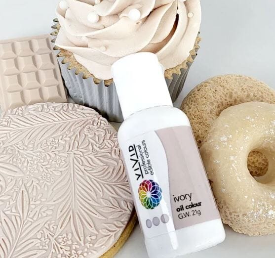 Vivid Ivory Oil Colour Food Colouring The Cooks Kitchen 