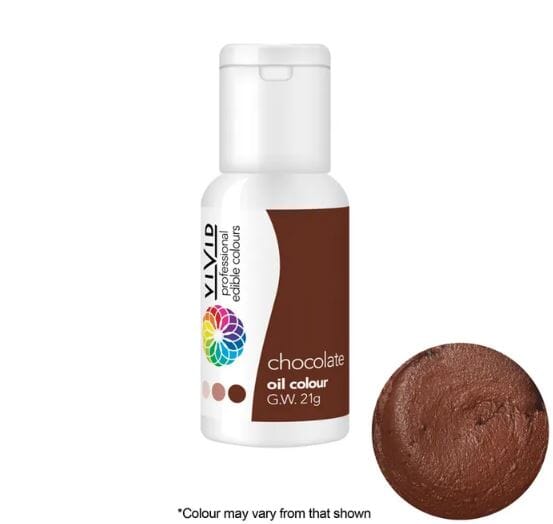 Vivid Chocolate Oil Colour Food Colouring The Cooks Kitchen 