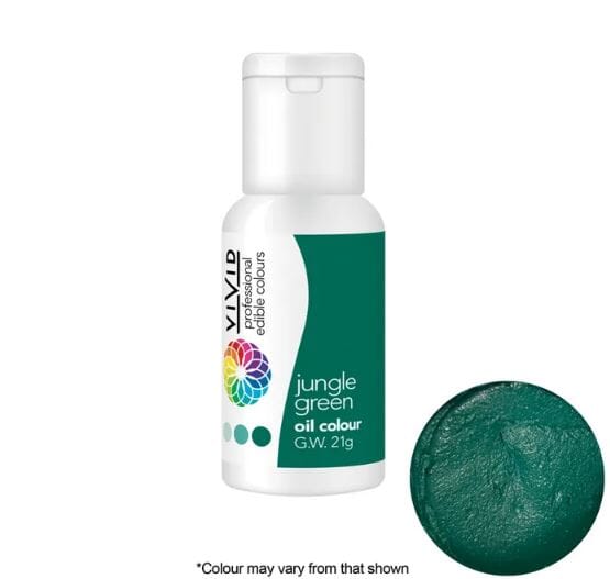 Vivid Jungle Green Oil Colour Food Colouring The Cooks Kitchen 