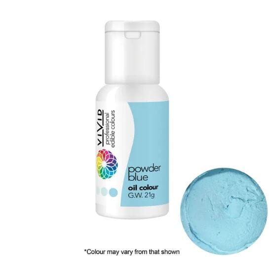 Vivid Powder Blue Oil Colour Food Colouring The Cooks Kitchen 