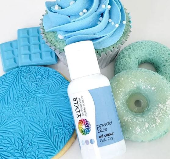 Vivid Powder Blue Oil Colour Food Colouring The Cooks Kitchen 