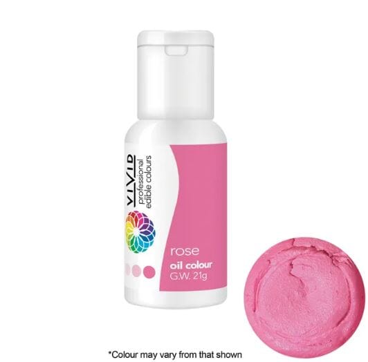 Vivid Rose Oil Colour Food Colouring The Cooks Kitchen 