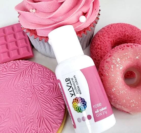 Vivid Rose Oil Colour Food Colouring The Cooks Kitchen 