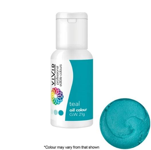 Vivid Teal Oil Colour Food Colouring The Cooks Kitchen 