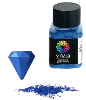 Vivid Edible Metallic Dust 10g - Super Royal Dusts and Powders The Cooks Kitchen 