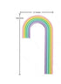 Cake Craft Wish - Pastel Rainbow Topper Cake Toppers The Cooks Kitchen 