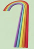 Cake Craft Wish - Bright Rainbow Cake Topper