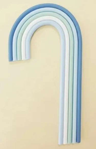 Cake Craft Wish - Blue Rainbow Cake Topper
