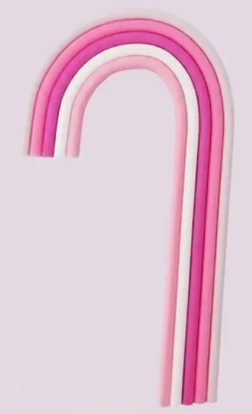 Cake Craft Wish  - Pink Rainbow Cake Topper