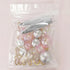 Cake Craft 27pc Set - Clear, Pink & Silver - Deco Balls, Fans & Butterflies