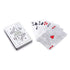 Maverick Waterproof Playing Cards In A Tin Silver 7.1x10x2cm