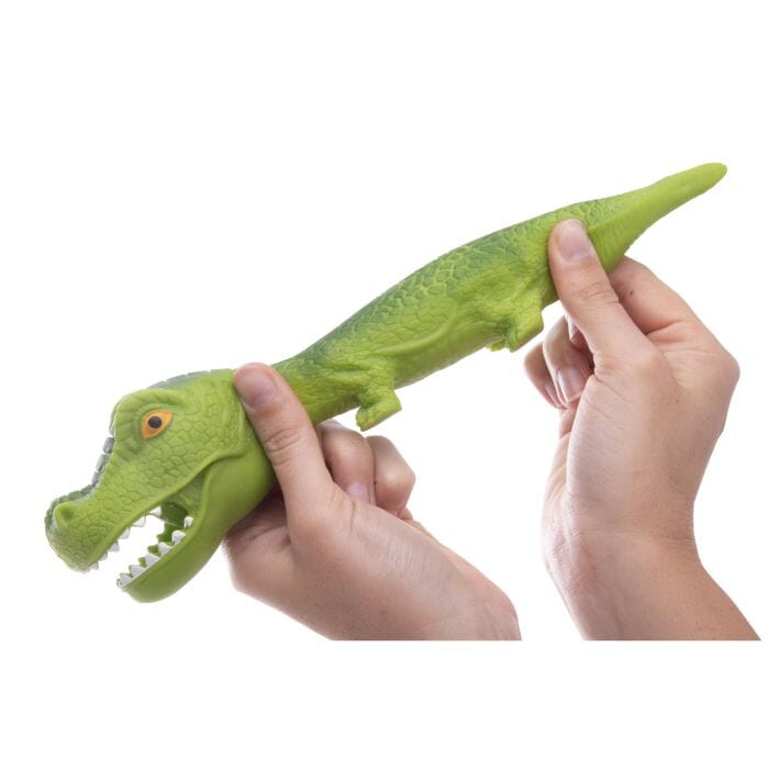 Discovery Zone Stretch Rex Green 21x6x5cm Novelty Gifts The Cooks Kitchen 