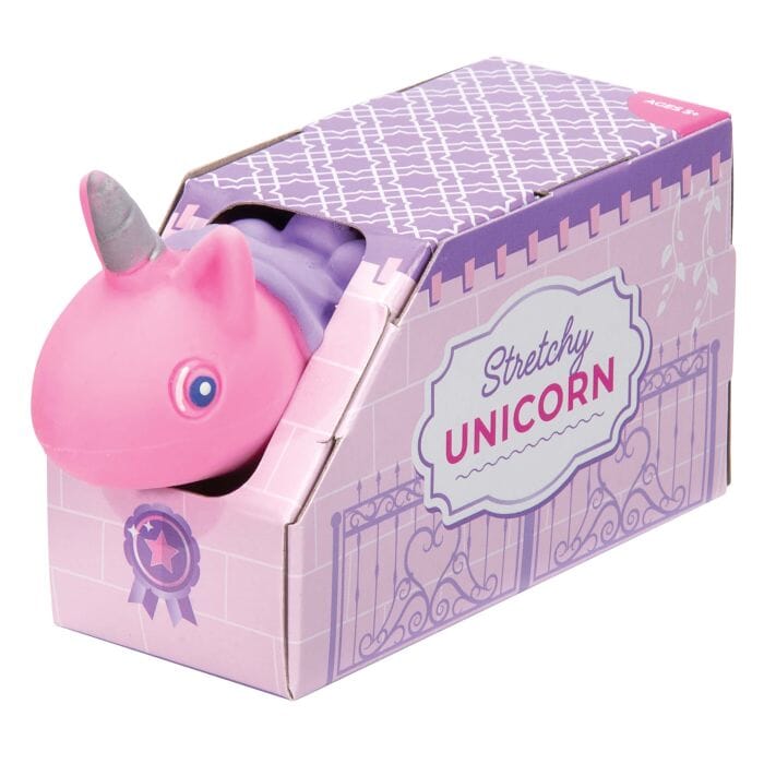 Discovery Zone Stretchy Unicorn 7x4.2x10.8cm Novelty Gifts The Cooks Kitchen 