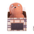 Discovery Zone Mini Stretchy Sausage Dog Brown 3.5x7x5.7cm Novelty Gifts The Cooks Kitchen 