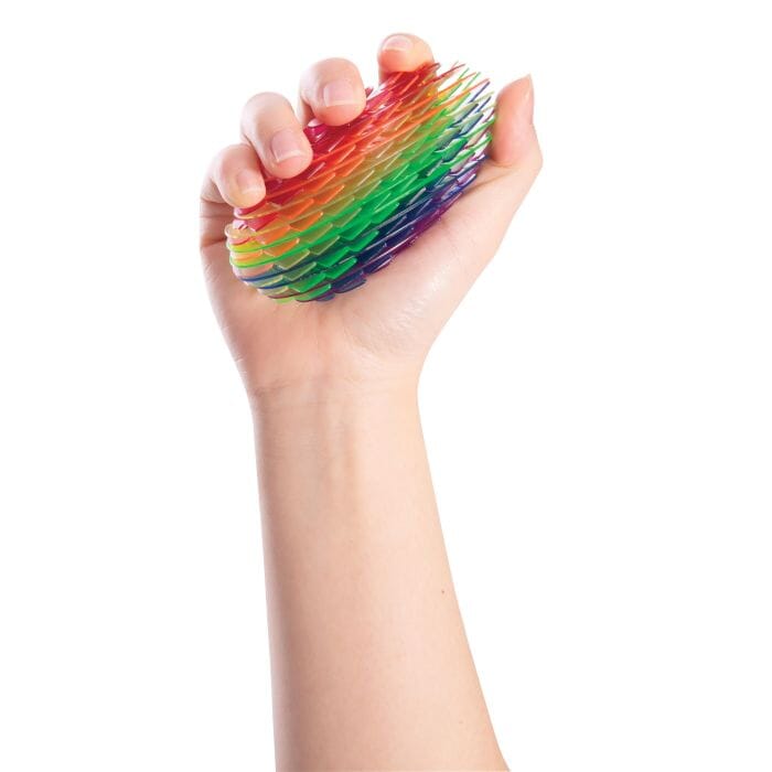 Discovery Zone Rainbow Neon Space Worm Multi-coloured 9x8.8x4.5cm Novelty Gifts The Cooks Kitchen 