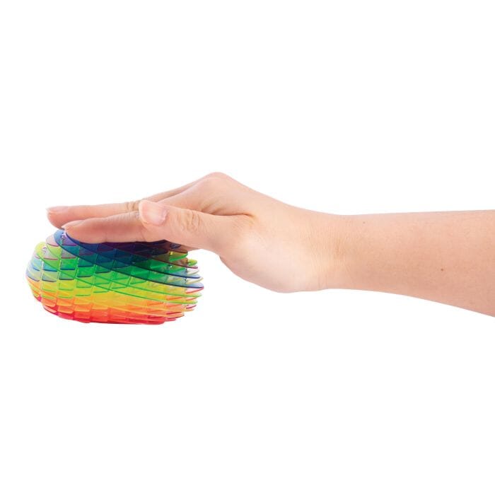 Discovery Zone Rainbow Neon Space Worm Multi-coloured 9x8.8x4.5cm Novelty Gifts The Cooks Kitchen 