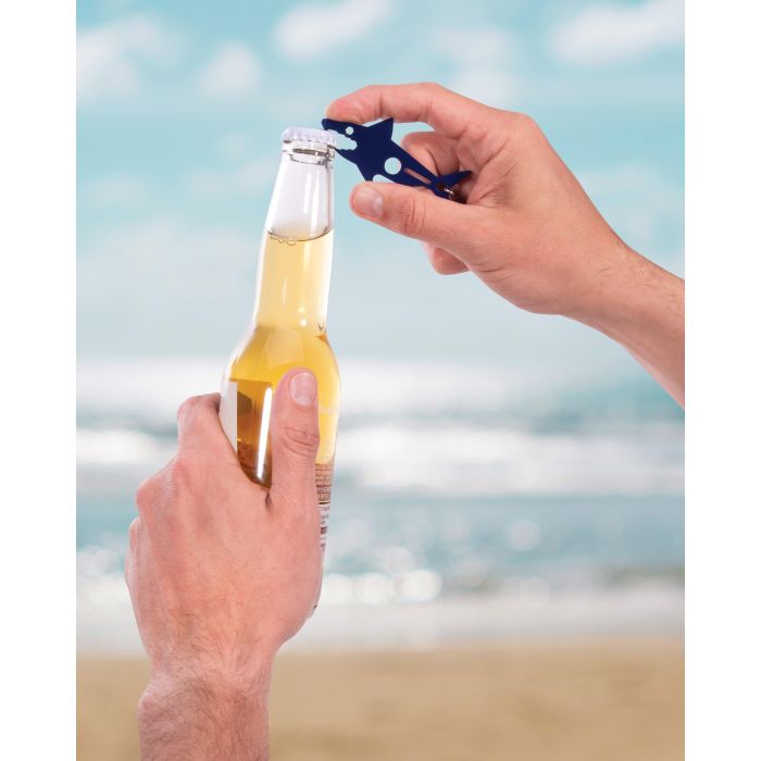 The Australian Collection 6 In 1 Shark Multi-tool Blue 8x3.6x0.2cm