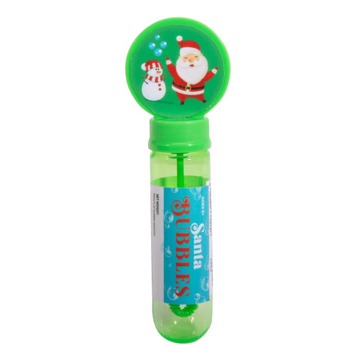 Discovery Zone Santa Bubbles Assorted 4x2.5x14cm