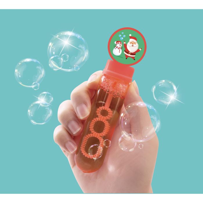 Discovery Zone Santa Bubbles Assorted 4x2.5x14cm