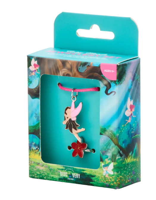 Discovery Zone Mood Ring & Necklace 2pcs Set