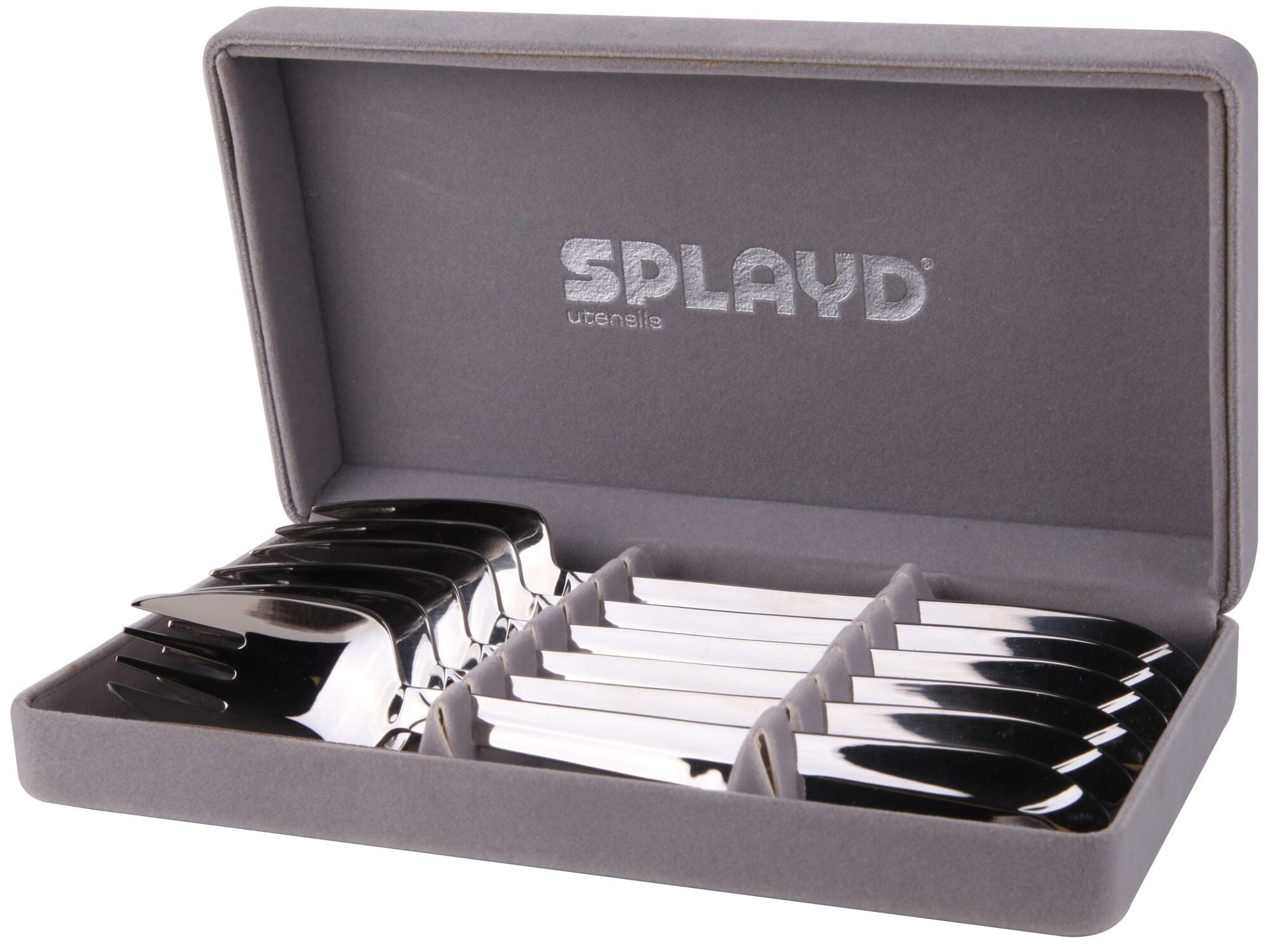 Splayd Luxury Stainless Steel Mirror Set/6 Cutlery Sets The Cooks Kitchen 