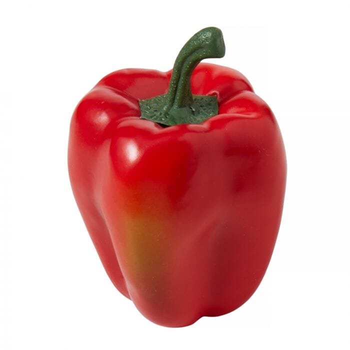 Rg Red Capsicum 12x8x8cm Red Home Decor The Cooks Kitchen Mandurah 