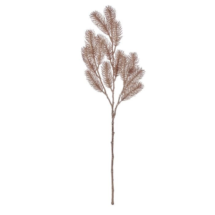 Rogue Pine Tree Brance Gold 20x20x74cm Artificial Plants The Cooks Kitchen 