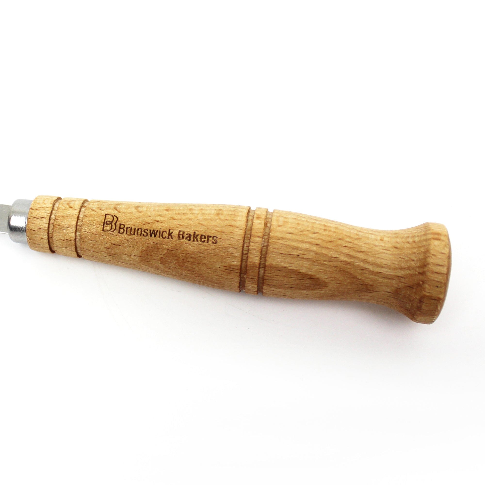 Brunswick Bakers Curved Bread Lame With Wooden Handle Utensils The Cooks Kitchen 