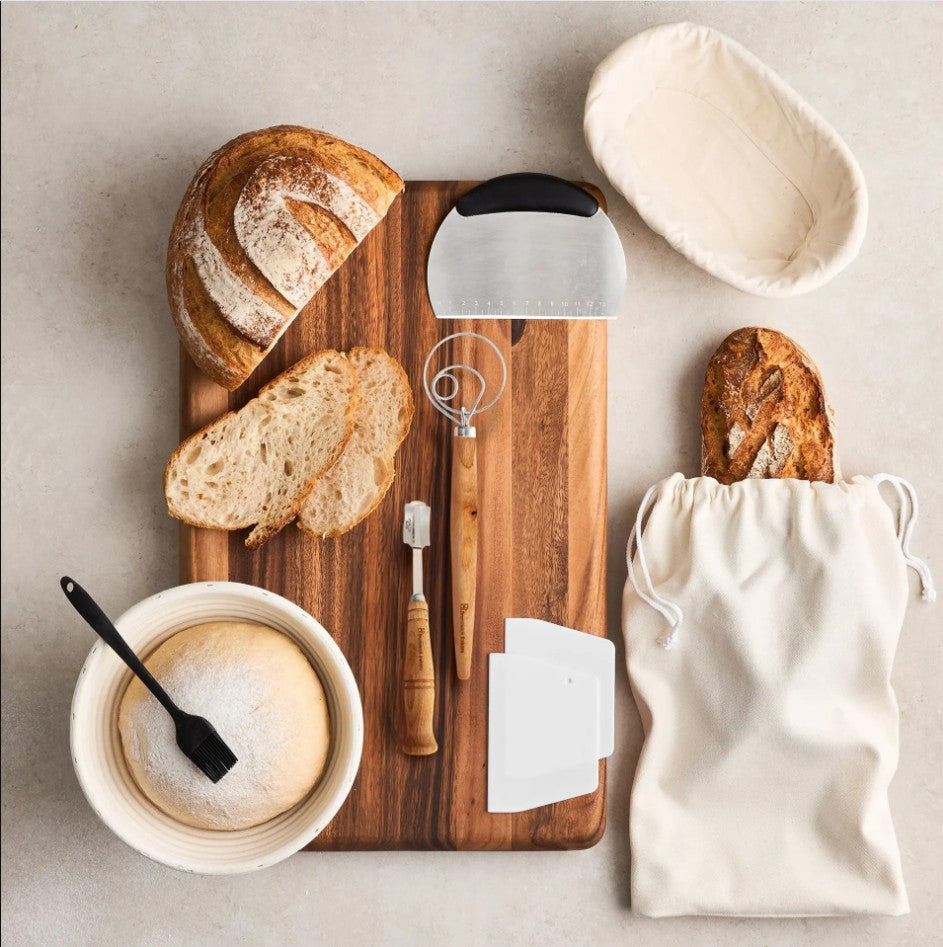 Brunswick Bakers Beech Wood Handle Danish Dough Whisk
