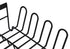 Classica Nava Dishrack 43x31x14cm