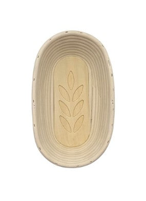Brunswick Bakers 25cm Oval Banneton - Wheat