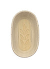 Brunswick Bakers 25cm Oval Banneton - Wheat