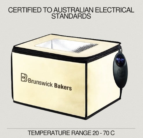 Brunswick Bakers Proofing And Fermenting Box - 40x30x30cm