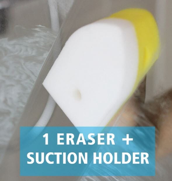 Shower Eraser Sponge Cleaning Equipment The Cooks Kitchen 