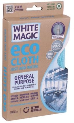 White Magic Eco Cloth - General Purpose Cleaning Equipment The Cooks Kitchen Mandurah 