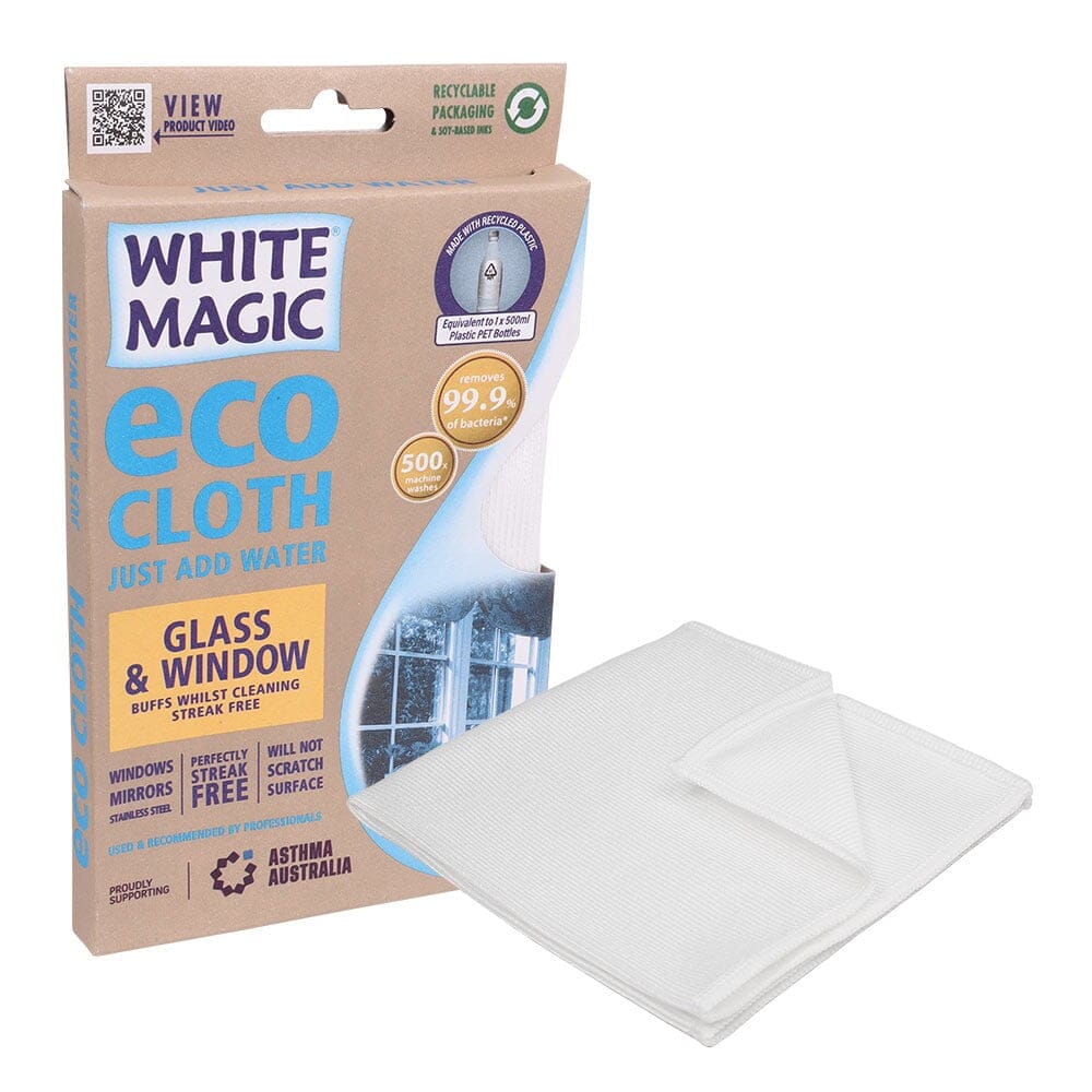 White Magic Eco Cloth Window & Glass Cleaning Equipment The Cooks Kitchen Mandurah 