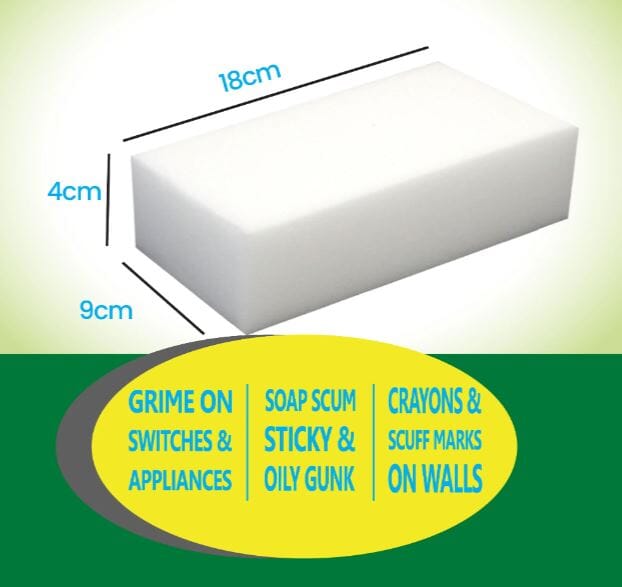 White Magic Sponge - Medium Cleaning Cloths The Cooks Kitchen 