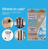 Microfibre Stainless Steel Eco Cloth Cleaning Equipment The Cooks Kitchen 