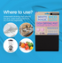 White Magic Drying Mat Pebble 