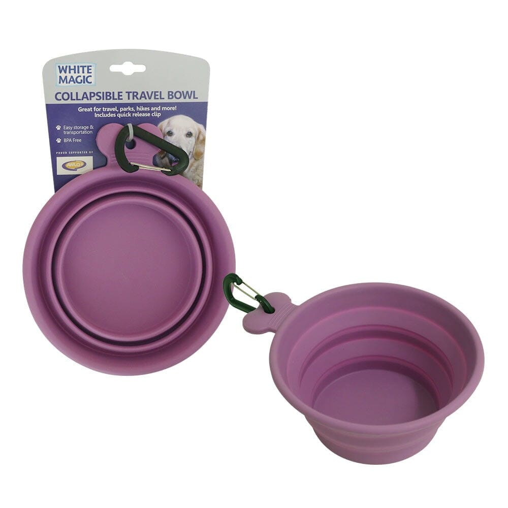 White Magic Collapsible Travel Pet Bowl Picnicware The Cooks Kitchen Mandurah 