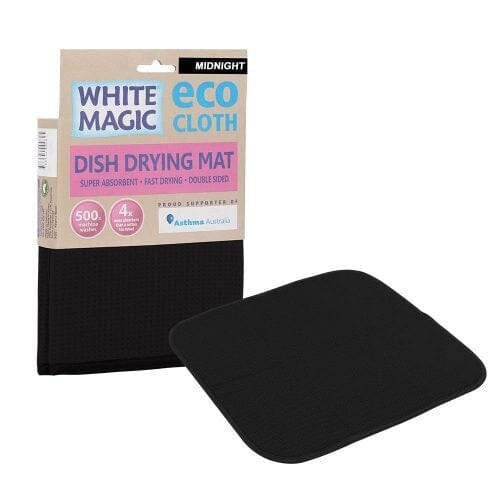 White Magic - Dish Drying Mat - Midnight Cleaning Equipment The Cooks Kitchen Mandurah 